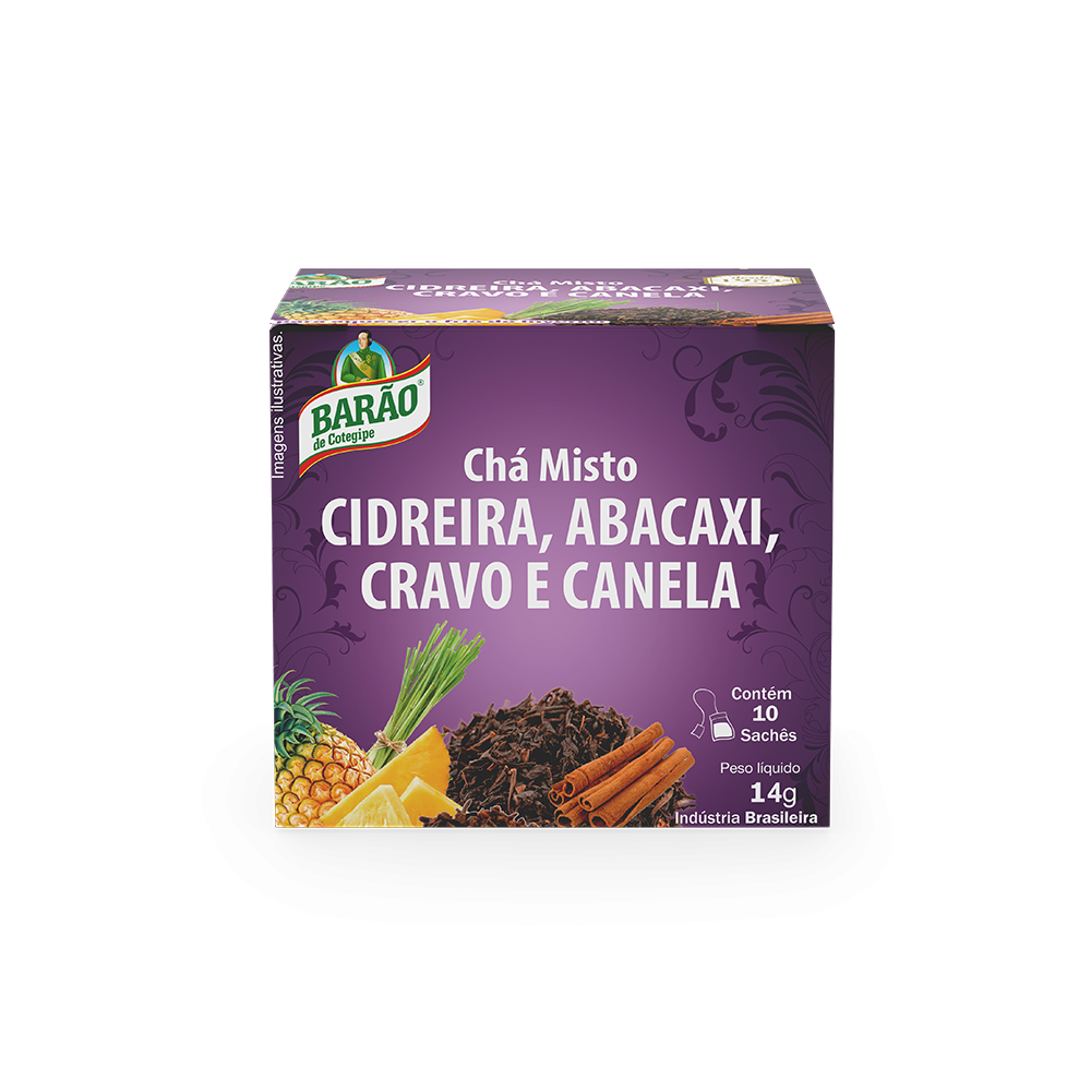 CHA BARAO CIDREIRA/ABACAXI/CRA