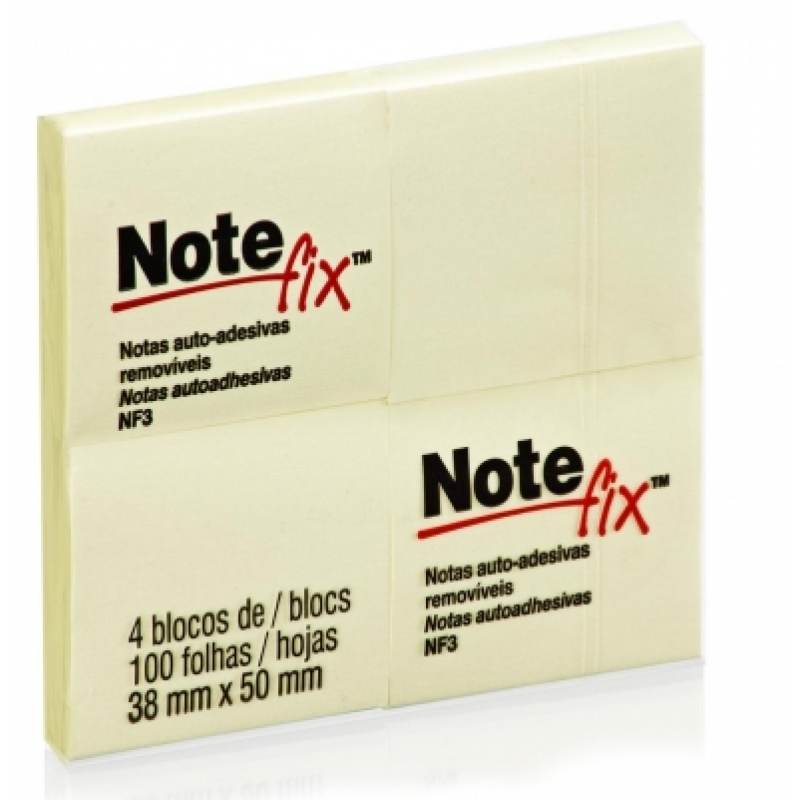 BLOCO DE RECADO AUTOADESIVO NO