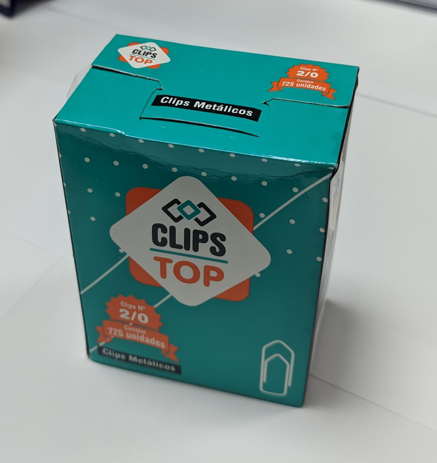 CLIPS 2/0 GALVANIZADO CX GRAND