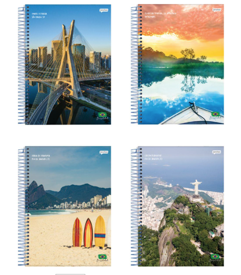 CADERNO UNIV. CAPA DURA 400FLS