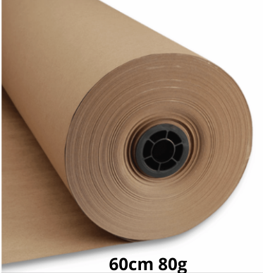 PAPEL KRAFT BOBINA 60CM KG >