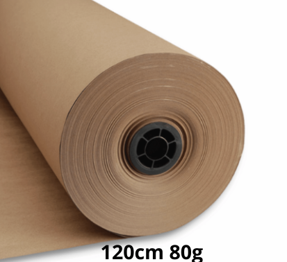 PAPEL KRAFT BOBINA 120CM KG >