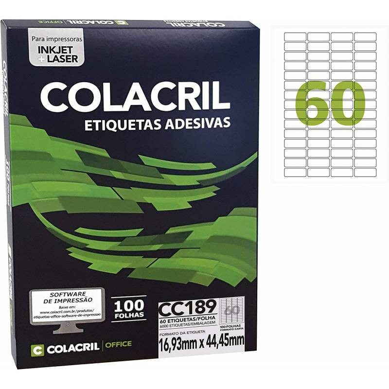 ETIQUETA 6189 CARTA 100FLS 16,