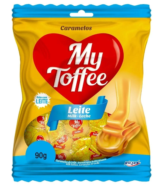 BALA MY TOFFE LEITE PCT 90GR >