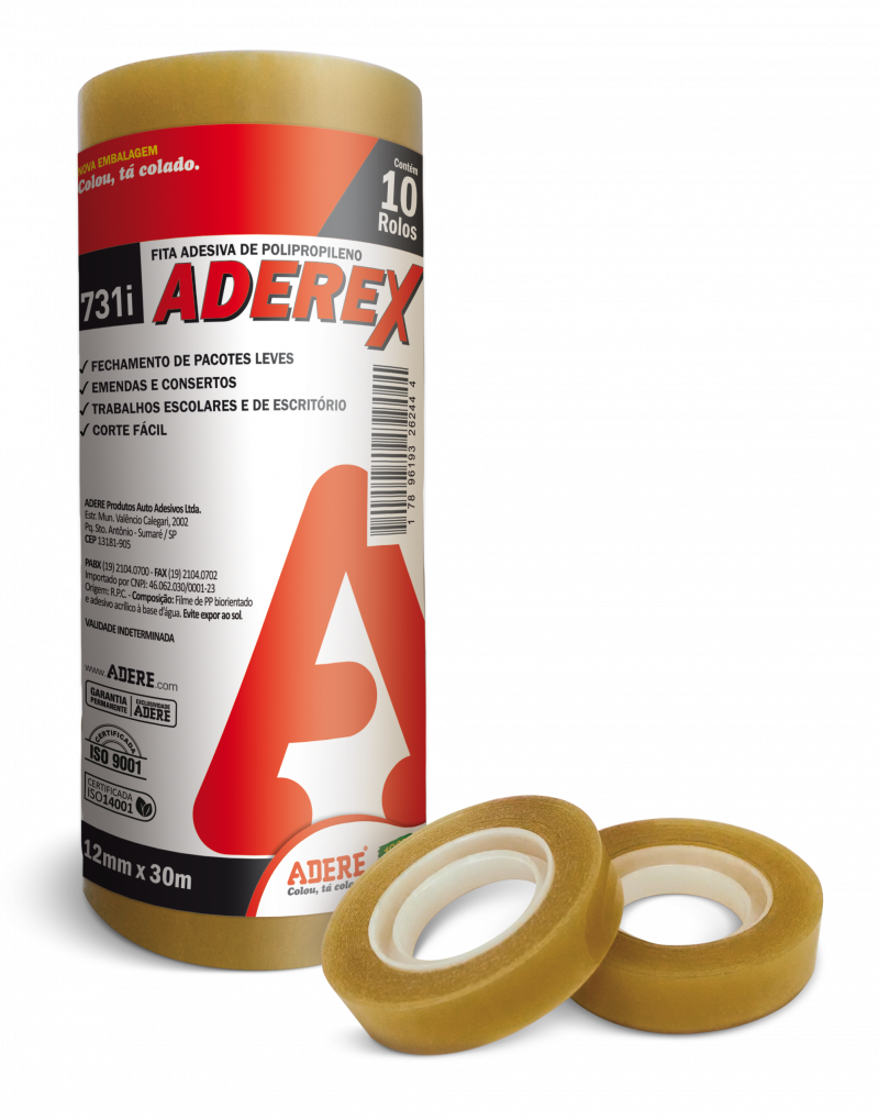 FITA DUREX 12X10MTS ADERE REF: