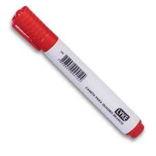 MARCADOR QUADRO BRANCO VERMELH