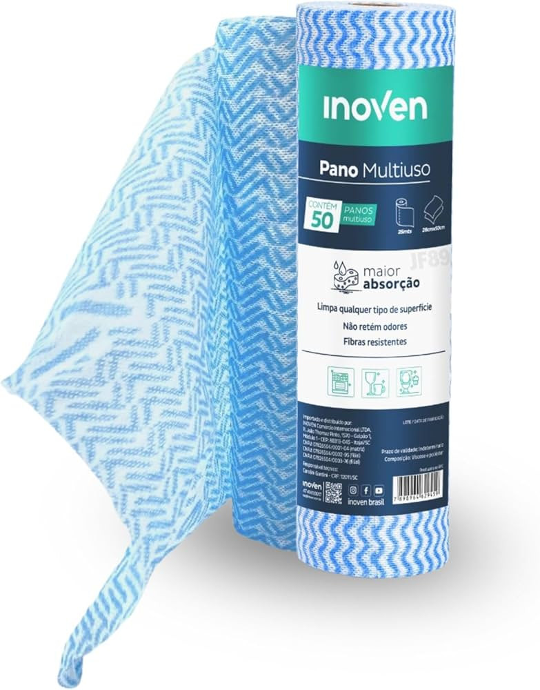 PANO MULTIUSO BOBINA AZUL 25MT