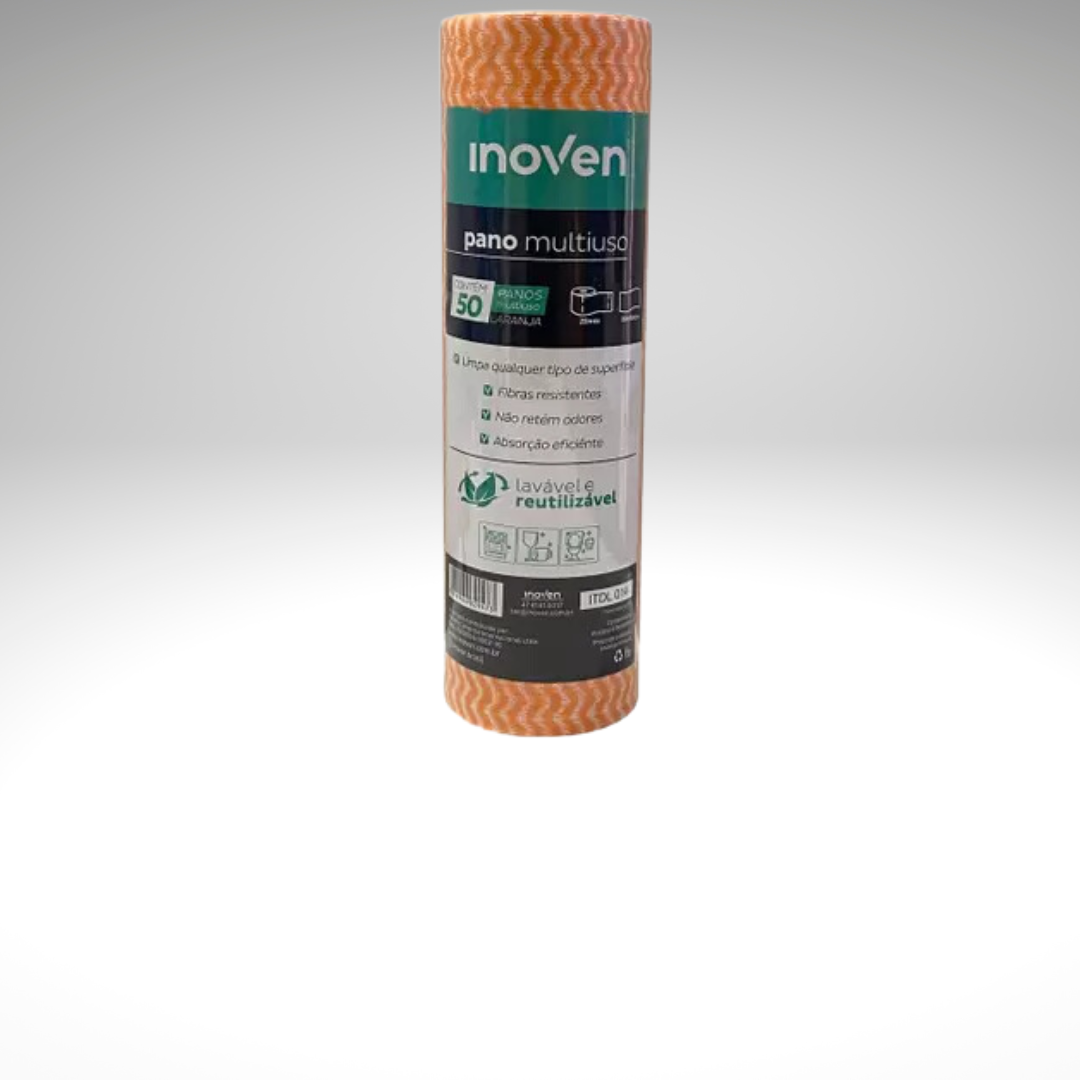 PANO MULTIUSO BOBINA LARANJA 2