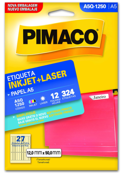 ETIQUETA A5Q1250 12X50 12FLS P
