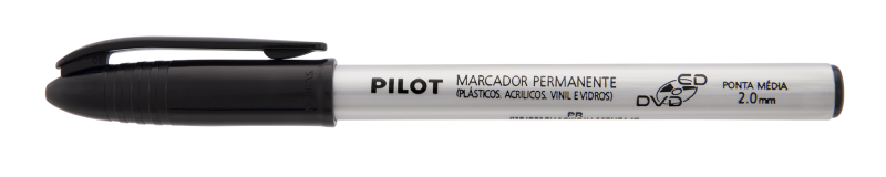 MARCADOR CD/DVD 2.0MM PRETO PI