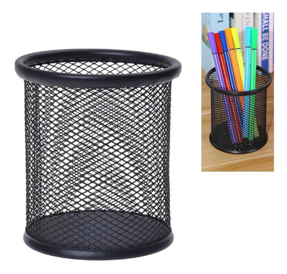 PORTA LAPIS ARAMADO REDONDO >