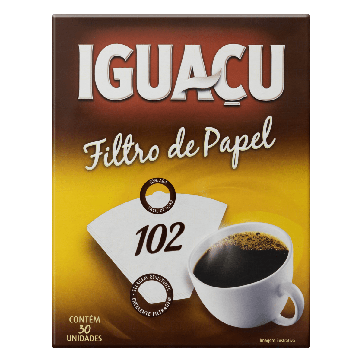 FILTRO DE CAFE 102 C/30 >