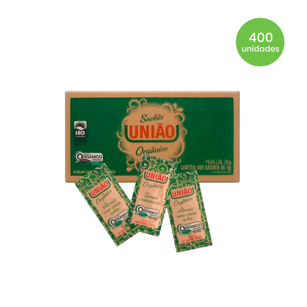 ACUCAR SACHE UNIAO ORGANICO CX