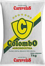 ACUCAR CRISTAL COLOMBO 1KG