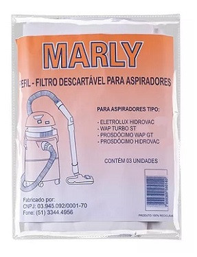 SACO P/ASPIRADOR A-10 C/3 >