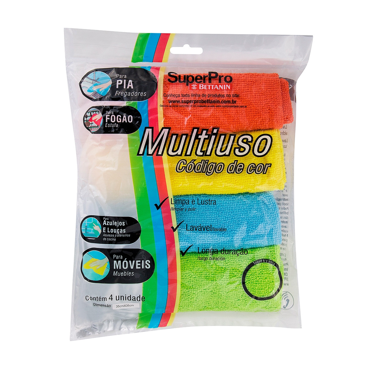 PANO MICROFIBRA PCT C/4 SP9324