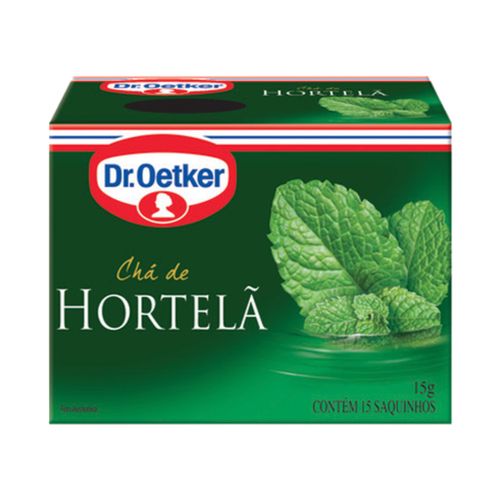 CHA DR. OETKER HORTELA C/15 -