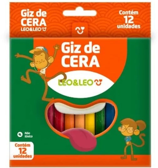 GIZ DE CERA LONGO 12 CORES >