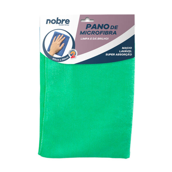 PANO MICROFIBRA VERDE NOBRE