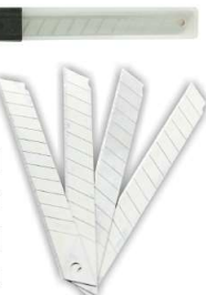 LAMINA ESTILETE 9MM C/10 >