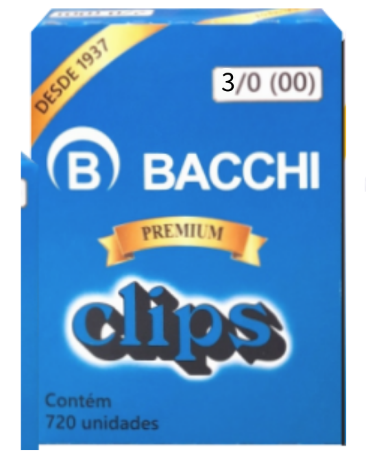 CLIPS 3/0 BACCHI GALV. 500GR >