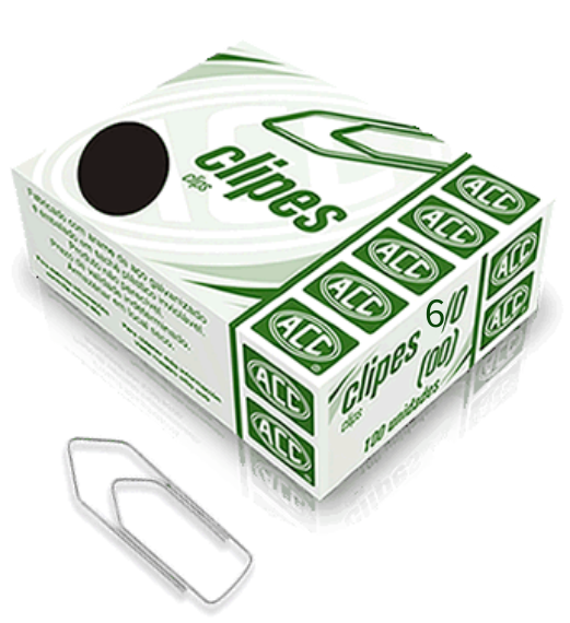 CLIPS 6/0 ACC GALV. 500GR >