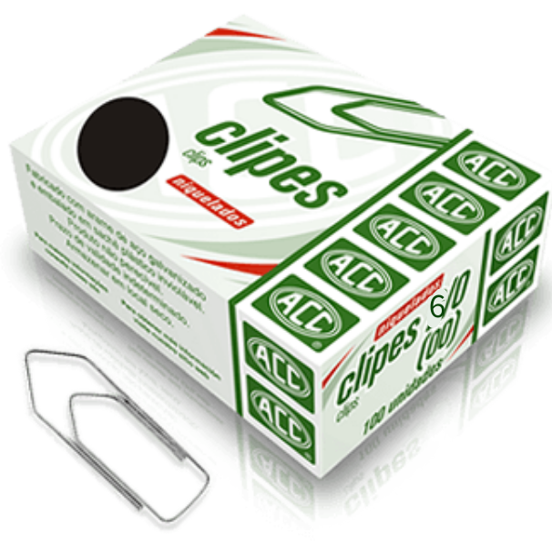 CLIPS 6/0 ACC NIQ. 500GR >