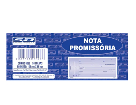 NOTA PROMISSORIA GRANDE SD BLO