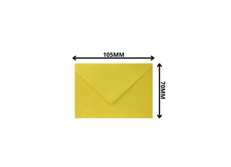 ENVELOPE VISITA 70X105MM GEMA