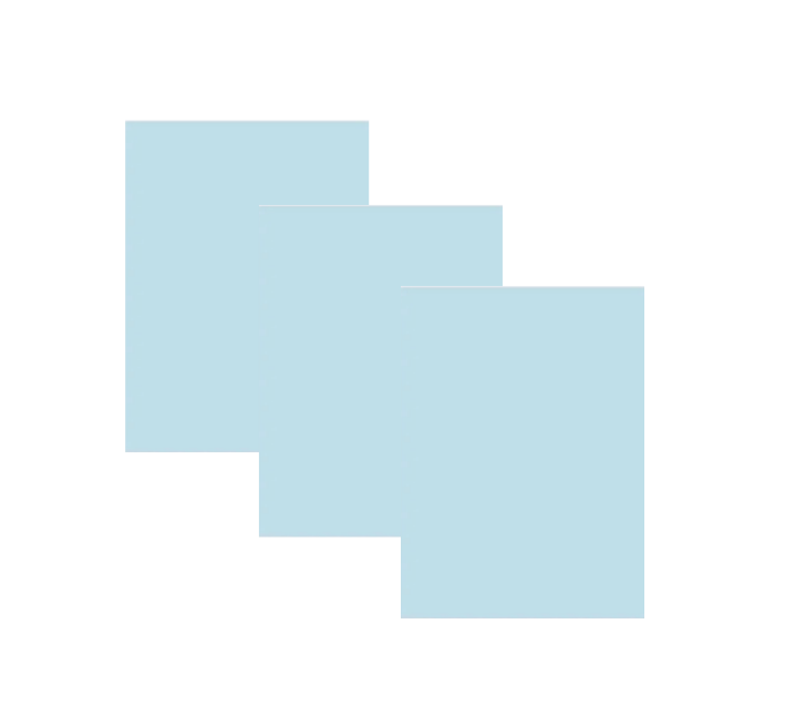 PAPEL A4 75GR SULFITE AZUL 100