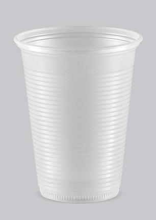 COPO PLAST. 200ML TR PESADO 2,