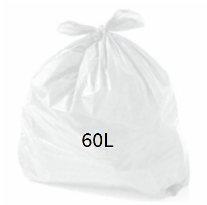 SACO DE LIXO 60LTS BRANCO MEDI