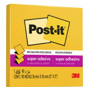 BLOCO ADESIVO POP-UP 76X76 AMA