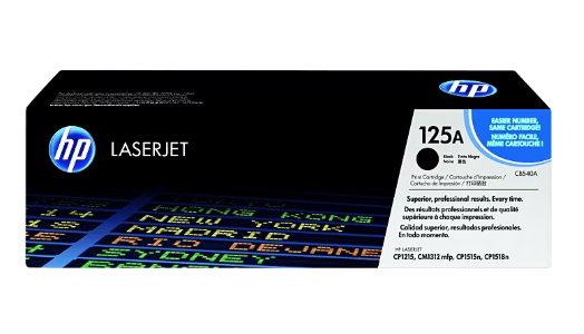 TONER HP 125 CB540AB PRETO >