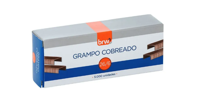 GRAMPO 26/6 COBREADO C/5000 CO