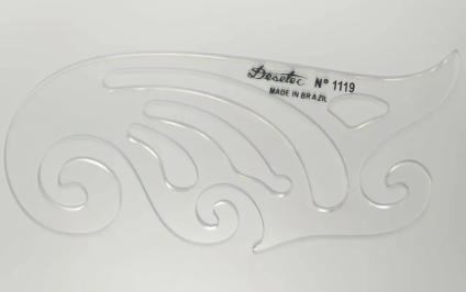 REGUA CURVA FRANCESA 1119 TRID