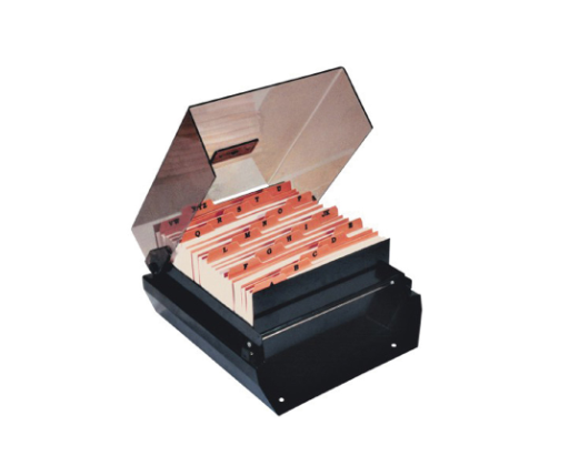 FICHARIO MESA 3X5 C/INDICE MEN