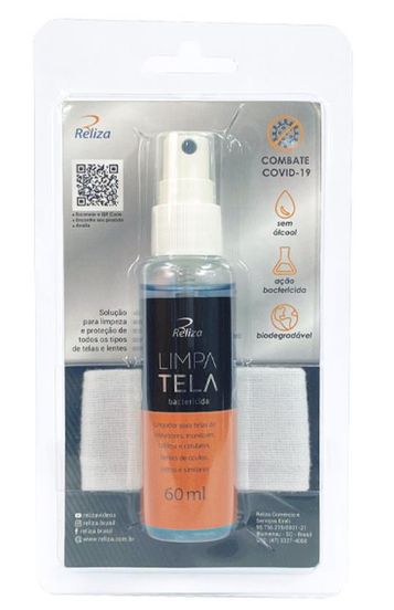 LIMPADOR TELA C/FLANELA 60ML >