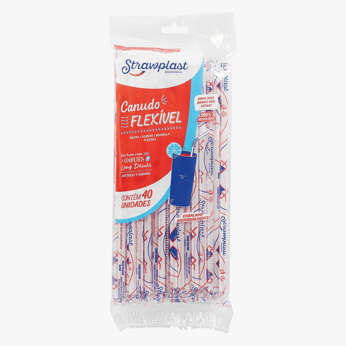 CANUDO DOBRAVEL C/40 UN. >