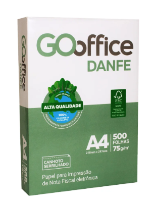 PAPEL A4 75GR 500FLS ( DANFE 2