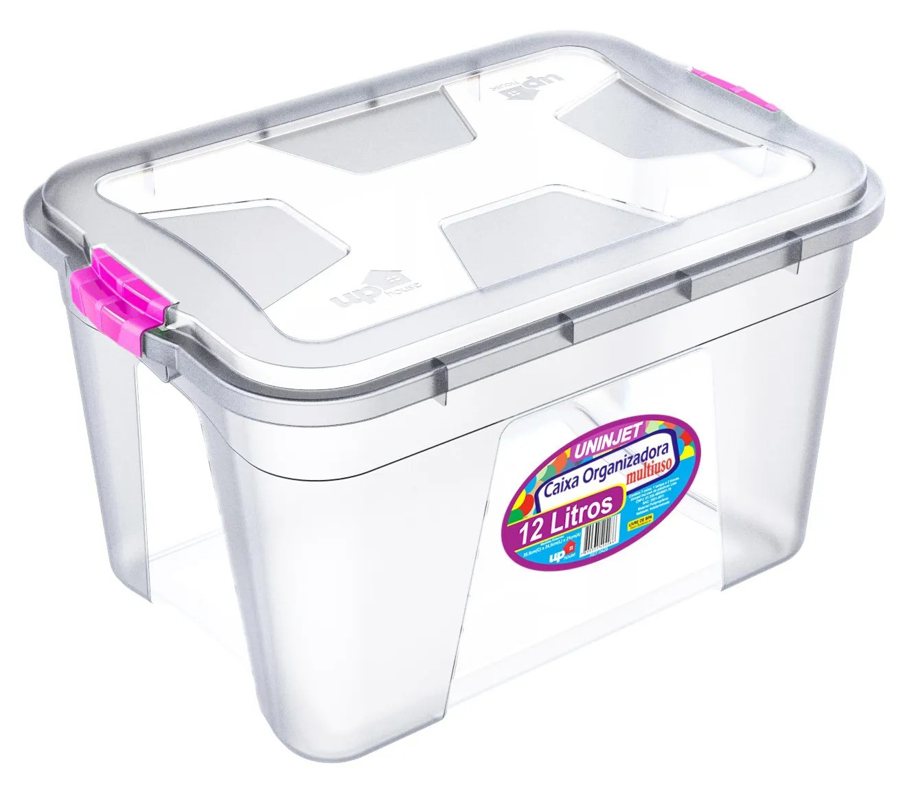 CAIXA ORG. PLASTICA 12LTS >