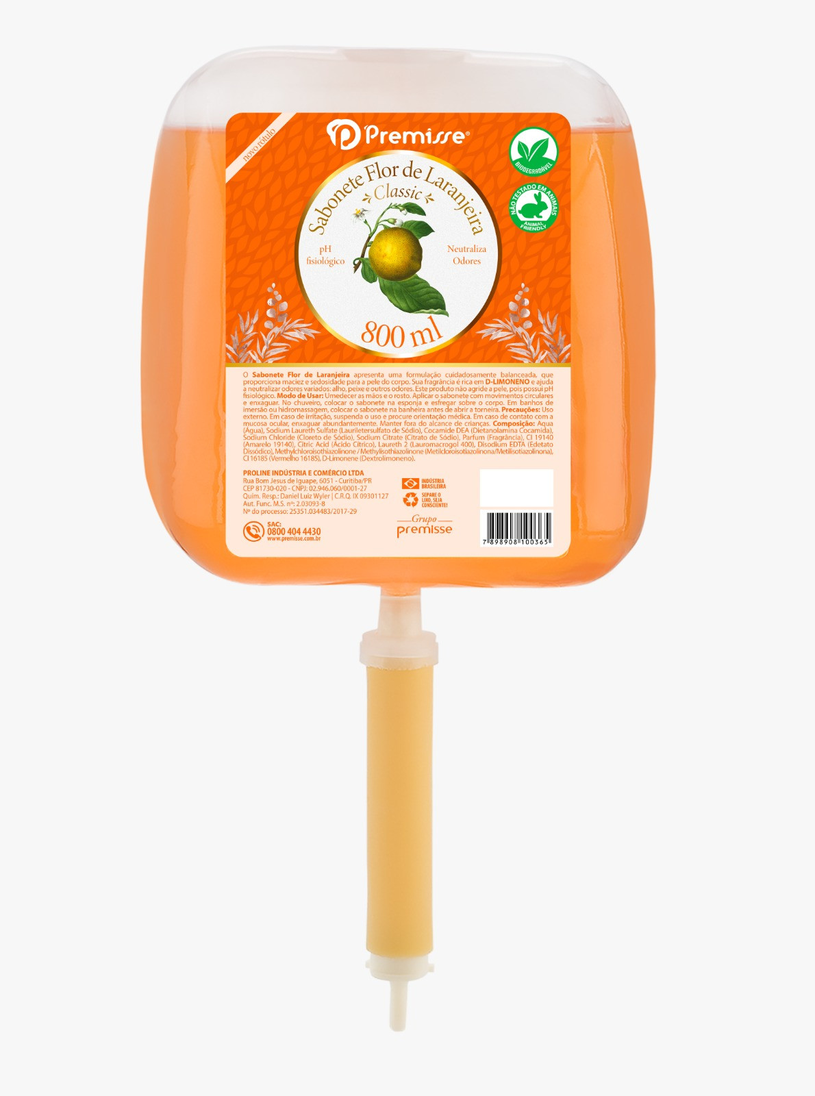 SAB. 800ML PREMISSE FLOR LARAN