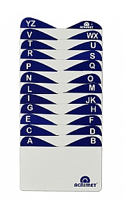 INDICE P/ CARTAO DE VISITA A/Z