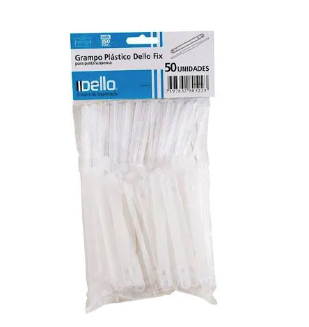 GRAMPO TRILHO PLASTICO BR. DEL