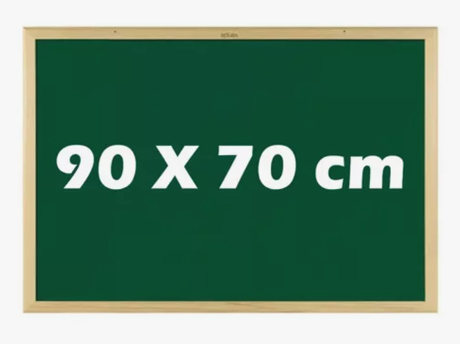 QUADRO VERDE 90X70CM >