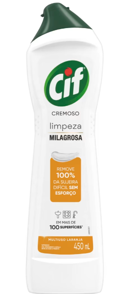 SAPONACEO CREMOSO CIF LARANJA