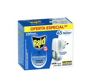 RAID ELET 45 NOITES AP 32.9ML