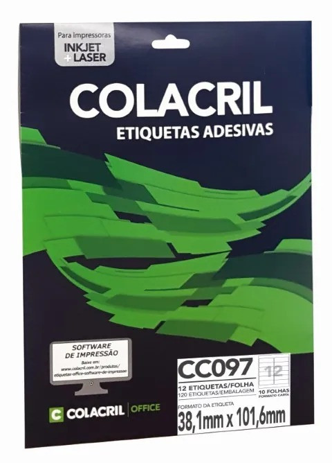 ETIQUETA 6197 CARTA 100FLS 38,
