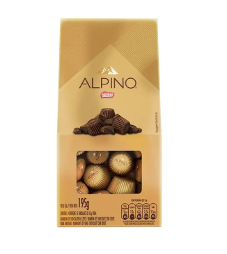 CHOCOLATE ALPINO AO LEITE 195G