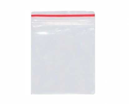 SACO POLI. TRANSPARENTE  ZIPER